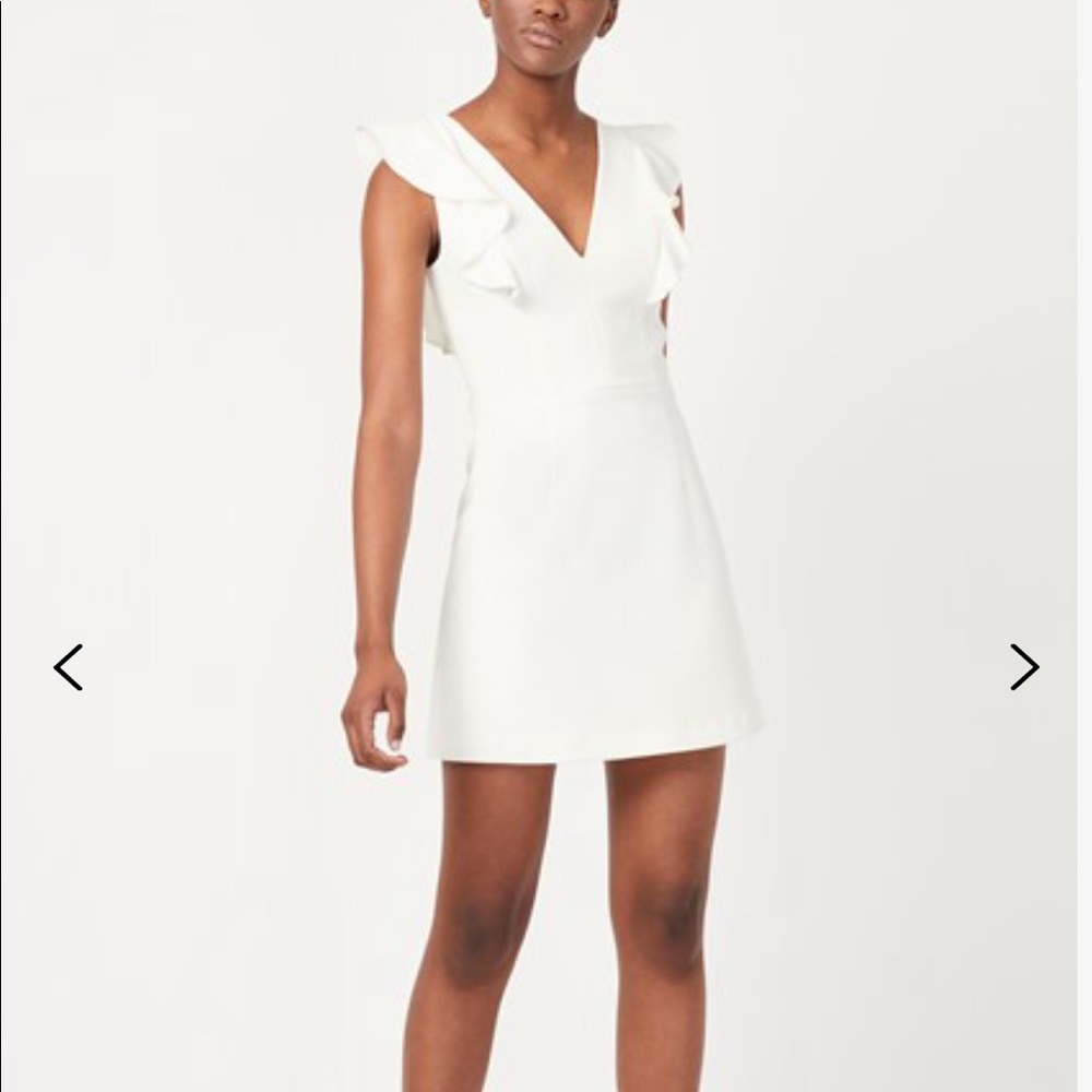 French connection whisper ruffle mini NWT